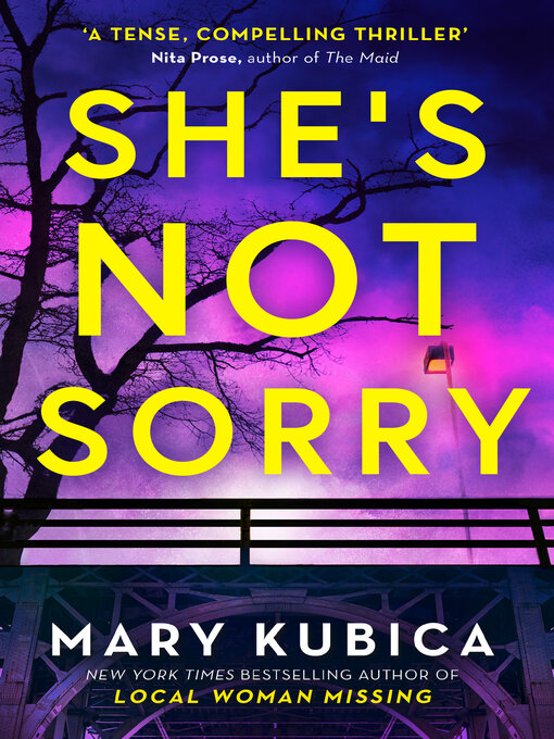 Title details for She's Not Sorry by Mary Kubica - Wait list